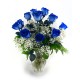 1 Dozen Blue Roses